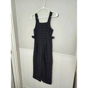 ZARA Plaid Jumpsuit